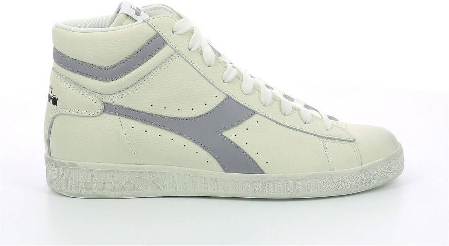 Diadora Game L Hi Waxed Sneakers , Grijs, Unisex