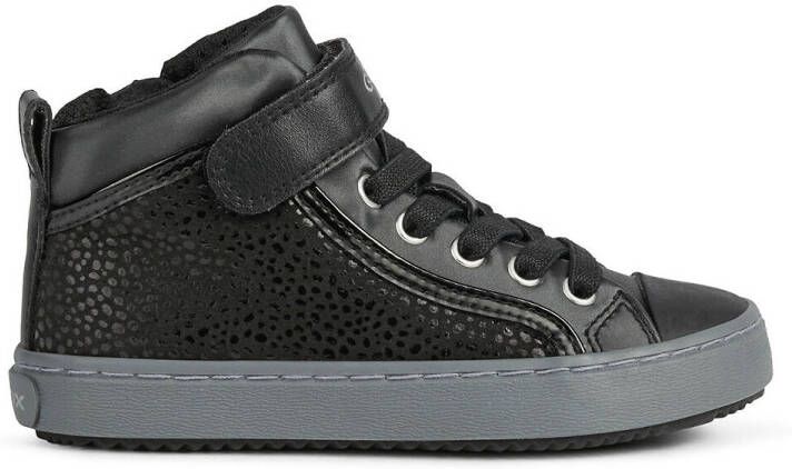 Geox kids Sneakers J Kalispera Girl met glitterstippen