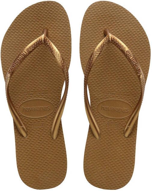 Havaianas Slippers Slim Bronskleurig