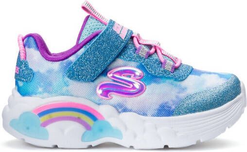 Skechers Sneakers Lighted Rainbow Gore & Cloud Print