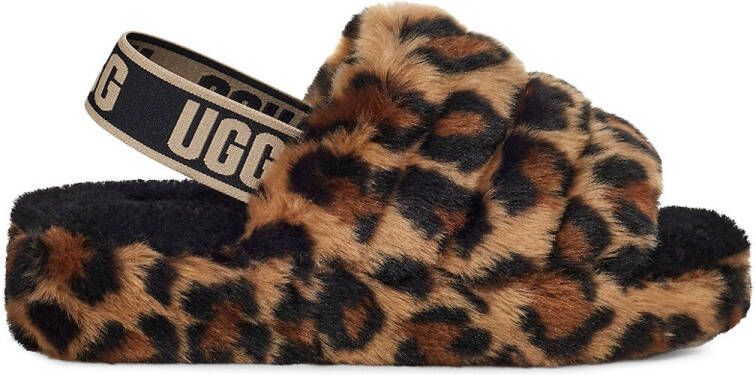 Ugg Muiltjes W Fluff Yeah Slide Spotty