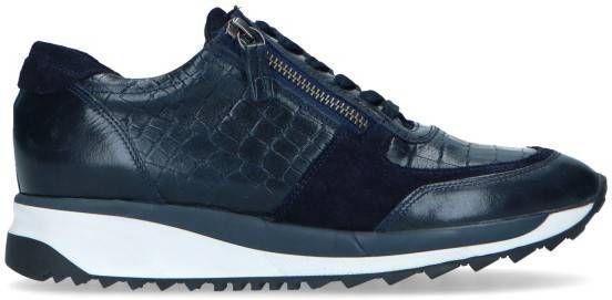 Blauwe Dames Manfield Sneakers kopen? Vergelijk op Vindjeschoen.nl