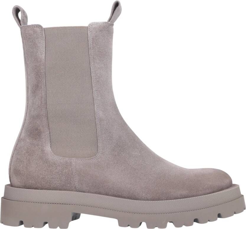 305 Sobe Enkellaarsjes Grijs Dames