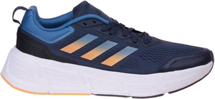 Adidas Performance Questar hardloopschoenen Questar donkerblauw/blauw/oranje