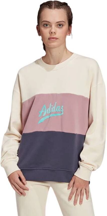adidas Originals Hoodies & Sweatvesten Beige Dames