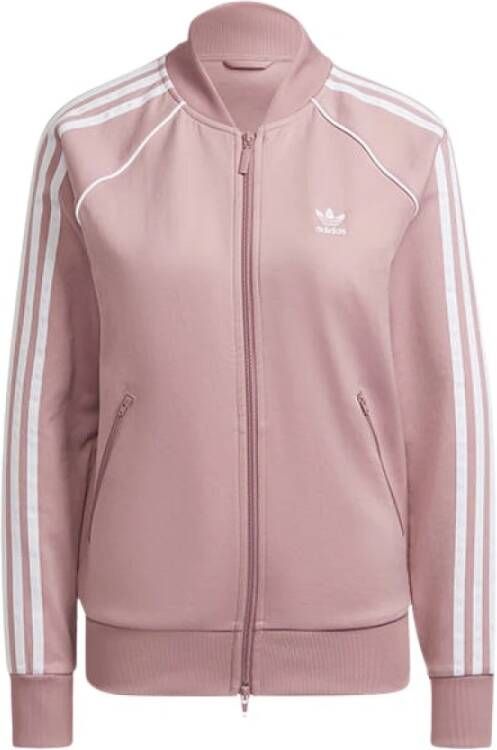 Adidas Originals Track Top Dames Track Tops Purple Poly Tricot
