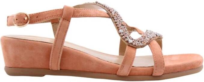 Alma en Pena Sandalen Oranje Dames