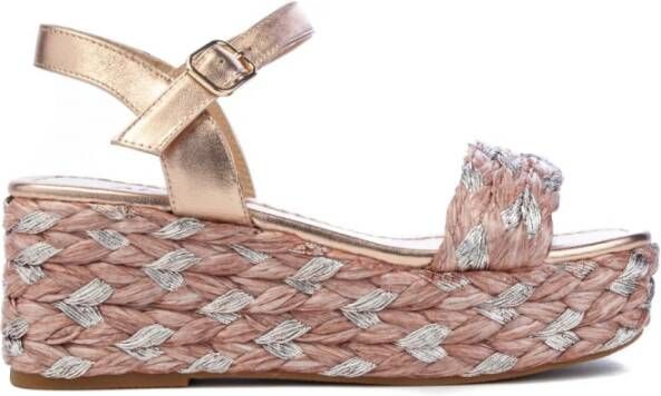 Alma en Pena Ap673 Wedge Sandal , Roze, Dames