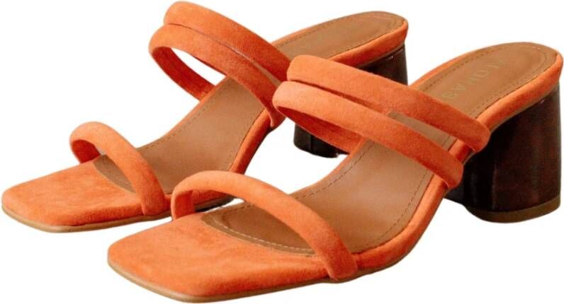 ALOHAS Indiana sandalen , Oranje, Dames