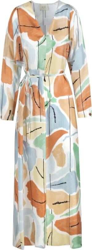 Alysi Maxi kleedjes Oranje Dames