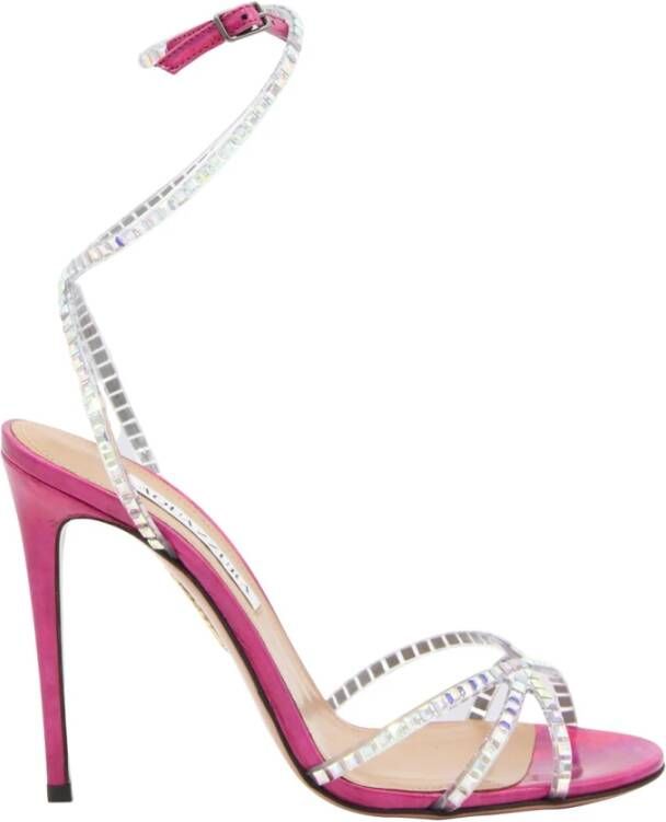 Aquazzura Sandals Fuchsia , Paars, Dames