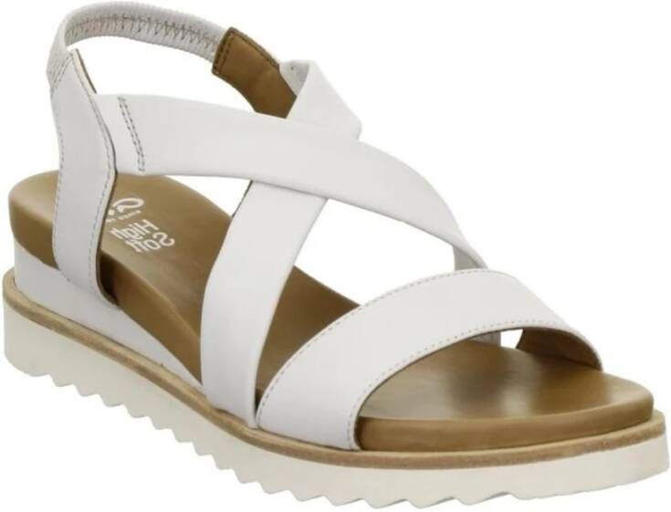 Ara Platte sandalen , Wit, Dames