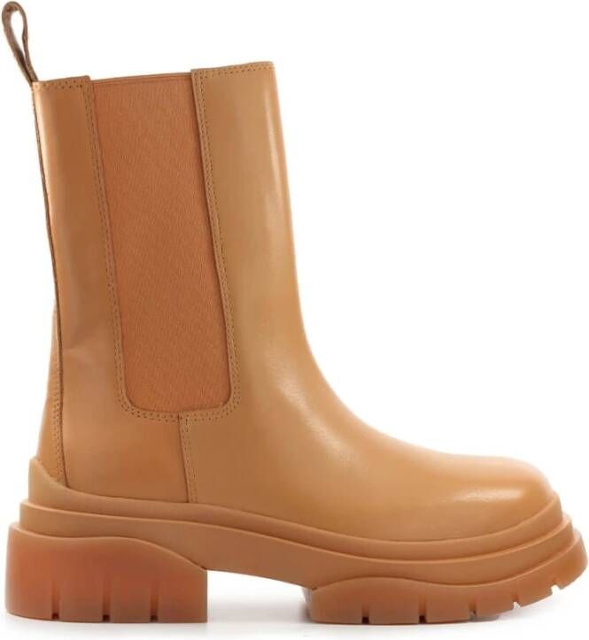 Ash Storm Combat Boots , Oranje, Dames