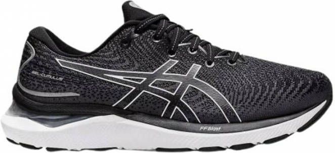Asics gel cumulus 24 hardloopschoenen zwart/wit dames