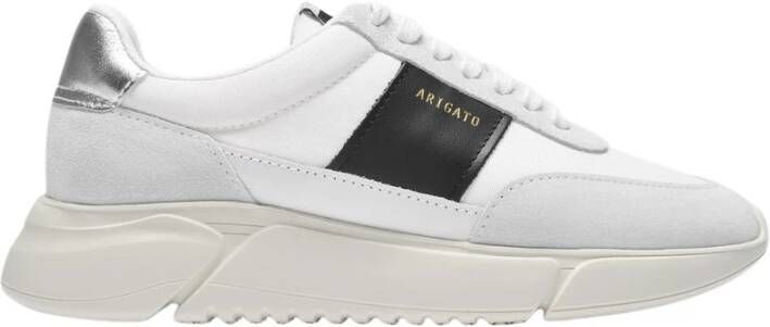 Axel Arigato Genesis Vintage sneaker met suè, de en leren details