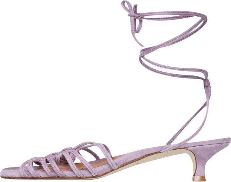Balagan Hoge hiel sandalen , Paars, Dames