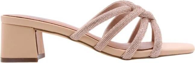 Bibi Lou Sandalen met hoge hakken , Beige, Dames