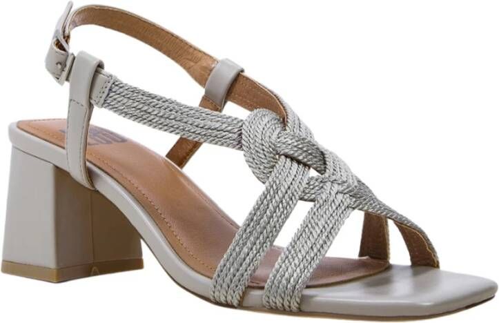 Bibi Lou Sandalen met hoge hakken , Grijs, Dames