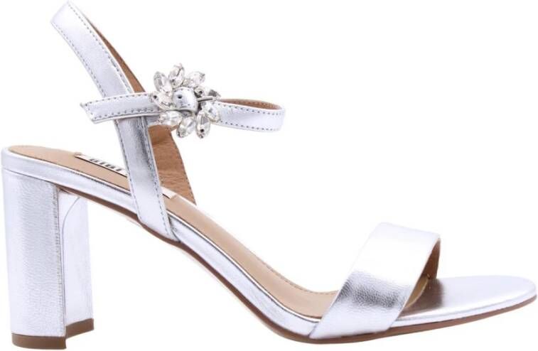 Bibi Lou Sandalen met hoge hakken , Grijs, Dames