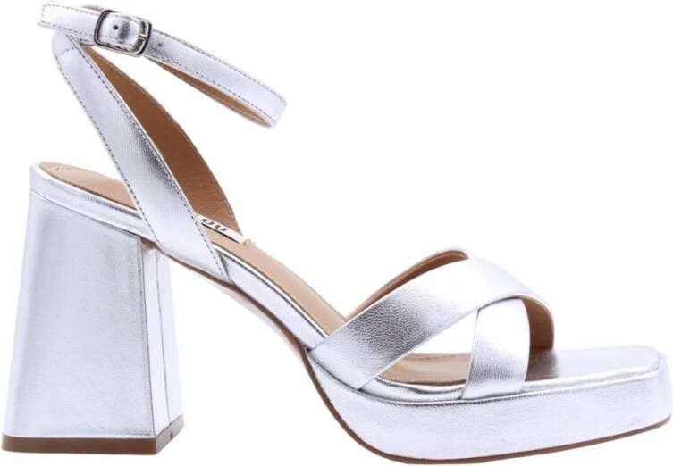 Bibi Lou Sandalen met hoge hakken , Grijs, Dames
