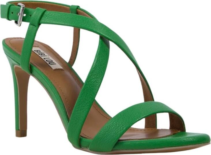 Bibi Lou Sandalen met hoge hakken , Groen, Dames