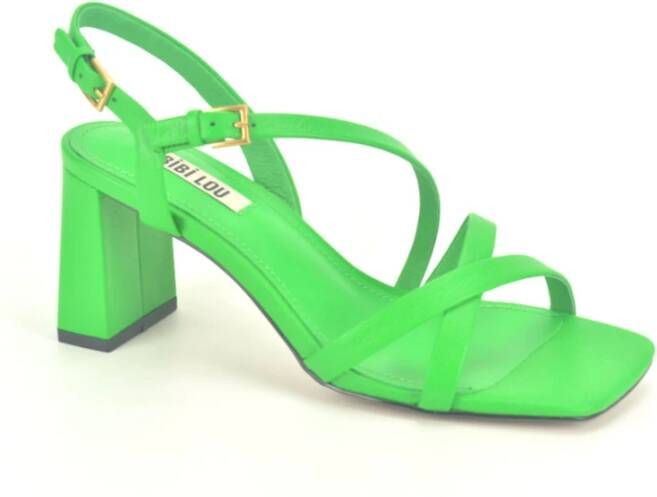 Bibi Lou Sandalen met hoge hakken , Groen, Dames