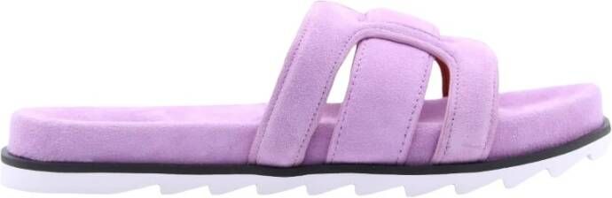 Bibi Lou Platte sandalen , Paars, Dames