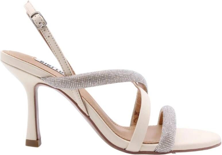 Bibi Lou Sandalen met hoge hakken , Wit, Dames