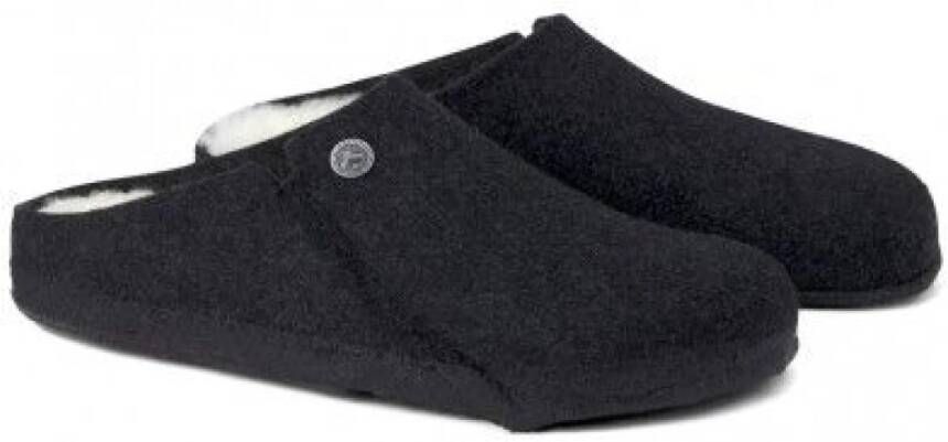 Birkenstock Zermatt anthracite narrow vilt shearling cozy home