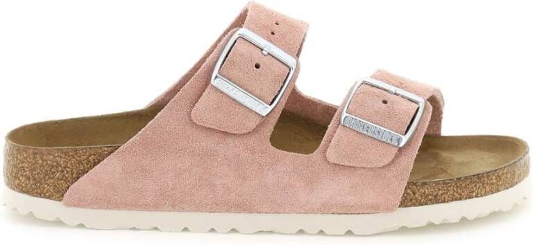 Birkenstock Platte sandalen , Roze, Dames
