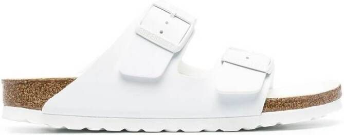 Birkenstock Sandalen Arizona Birko Flor , Wit, Dames