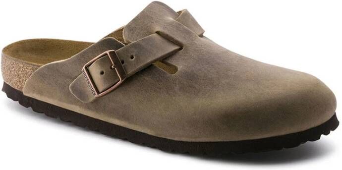 Birkenstock Sandals Boston Soft Footbed , Beige, Dames