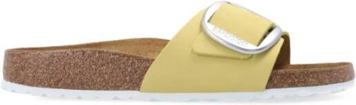 Birkenstock Madrid popcorn nubuck leather big buckle narrow