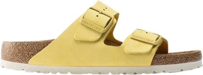 Birkenstock Arizona Bfbc Earthy VEG Popcorn 1021190 , Geel, Dames