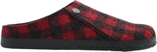 Birkenstock Zermatt glijbanen , Rood, Dames