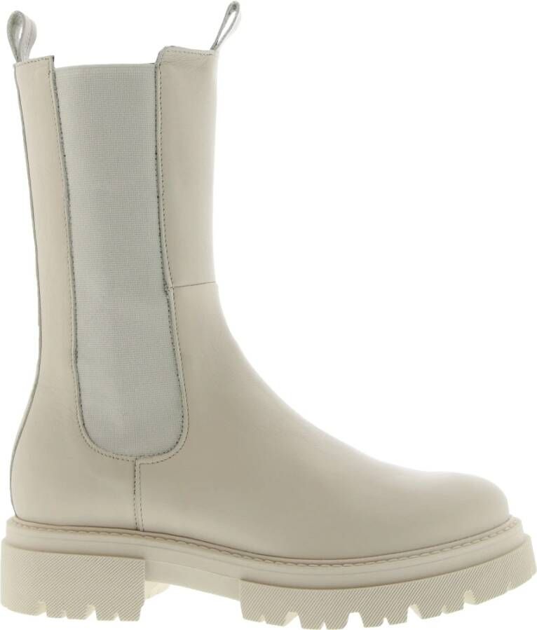 Blackstone Ul93 High Chelsea laarzen , Beige, Dames