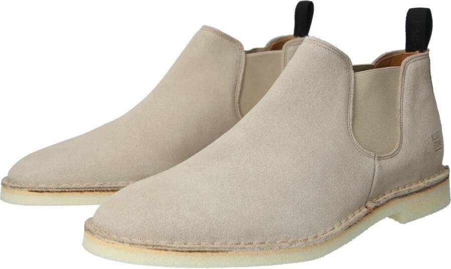 Blackstone Dante Zg40 Beige Chelsea Boot , Beige, Heren