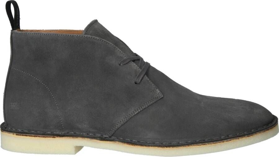 Blackstone Brennan Zg41 Grey Desert Boot , Grijs, Heren