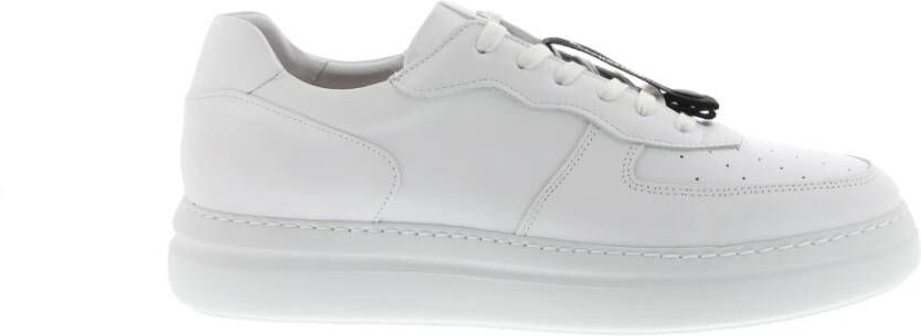 Blackstone Vg46 White Sneaker LOW , Wit, Heren