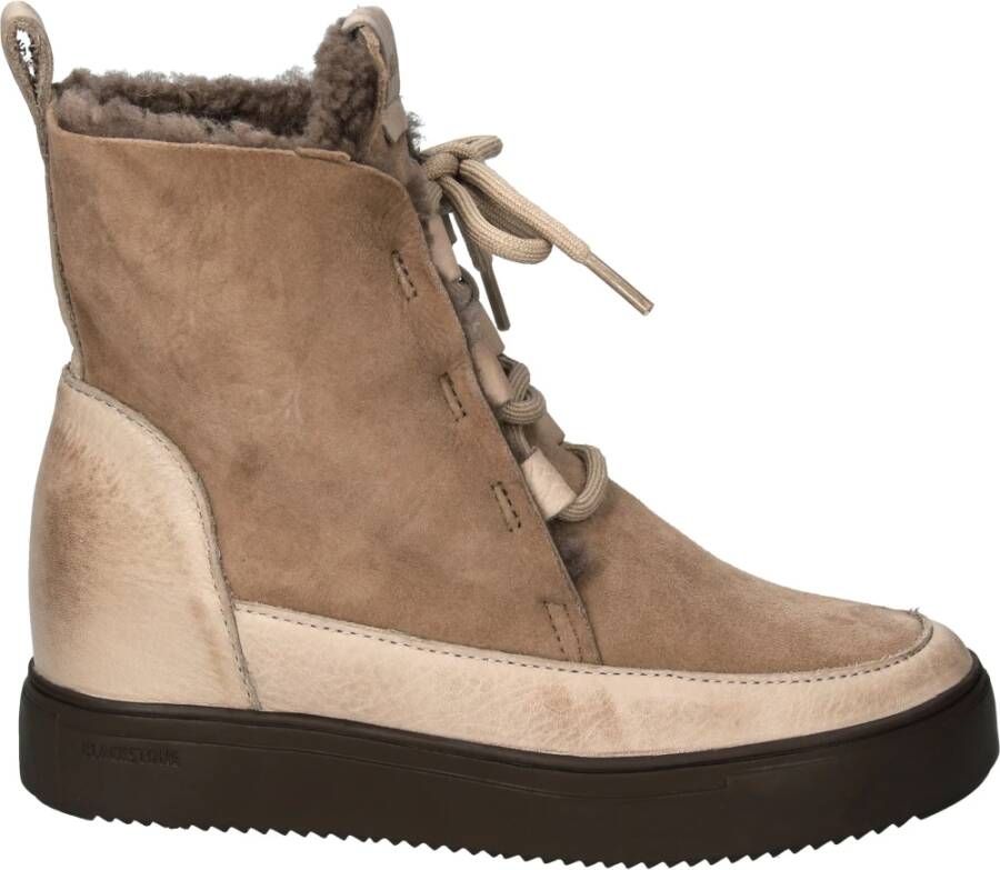 Blackstone Cast yl56 high top , Beige, Dames