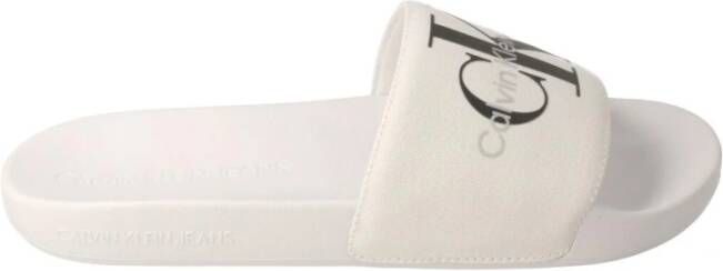 Calvin Klein Slippers met opvallend logo