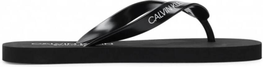 Calvin Klein Slippers Zwart Dames