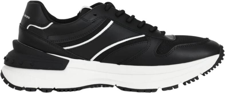 Calvin Klein Sneakers Black , Zwart, Heren