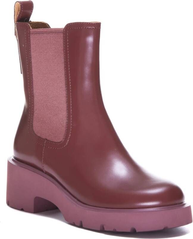 Camper Enkellaarsjes Rood Dames