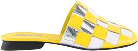 Camper Sandals Casi Myra K201370 , Geel, Dames