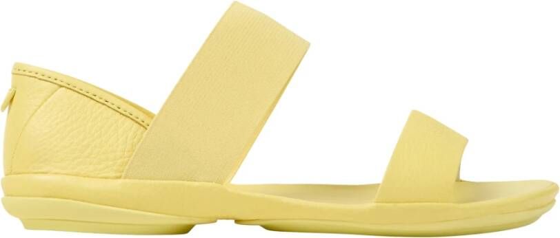 Camper Sandals Right Nina , Geel, Dames