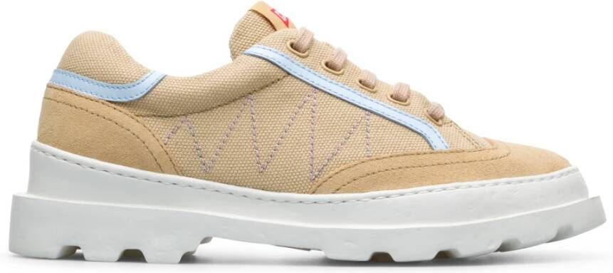 Camper Sneakers Brutus K201209 , Beige, Dames