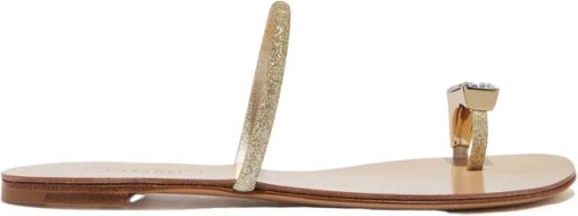 Casadei Soraya Sliders , Geel, Dames