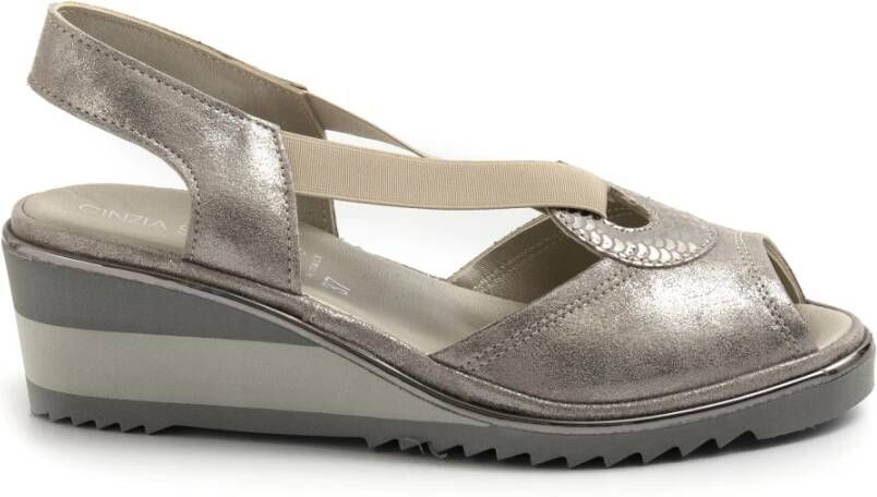 Cinzia Soft Sleehakken Grijs Dames