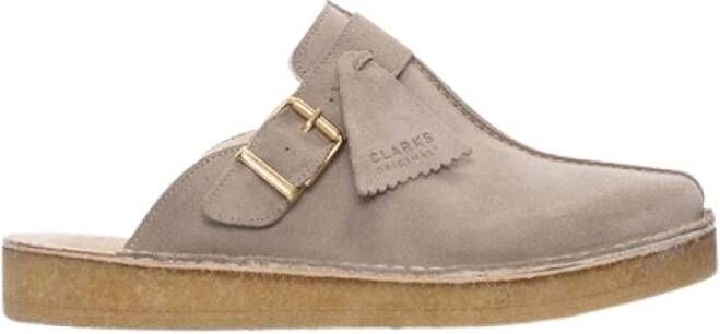 Clarks Instappers & Slip ons Beige Dames